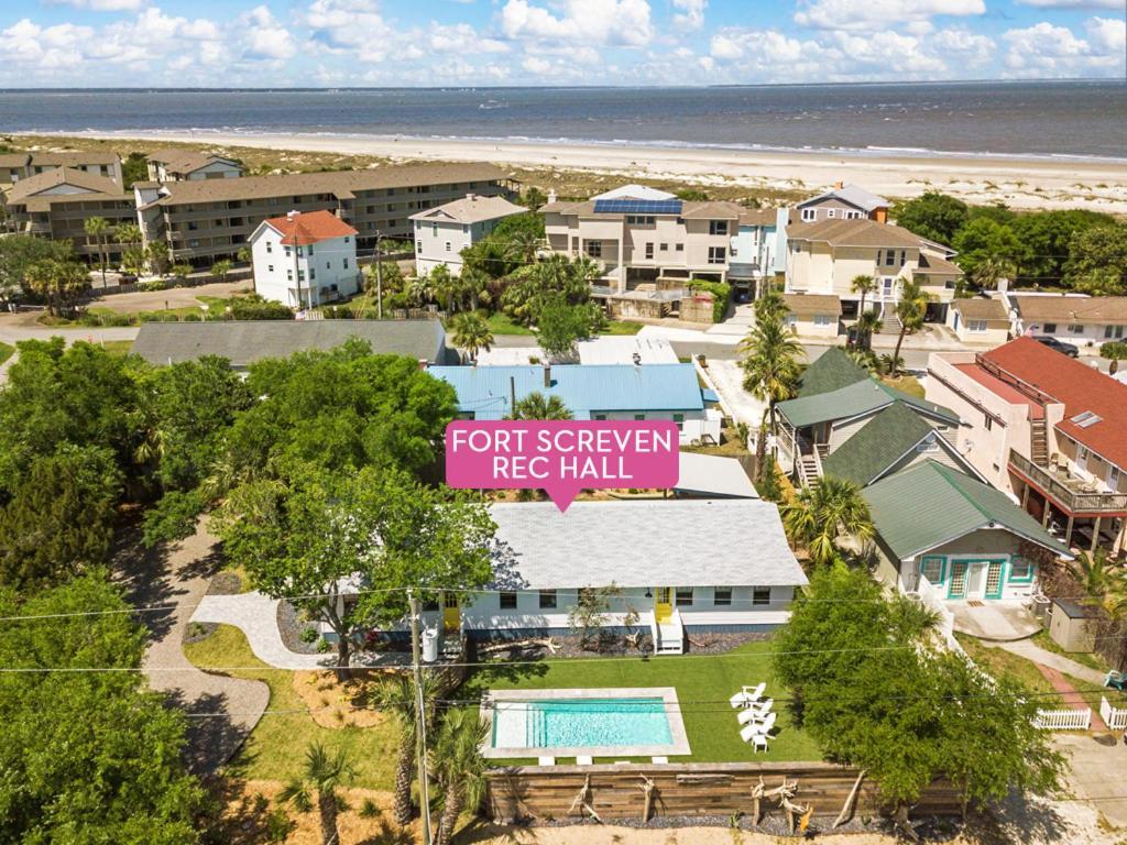 Fort Screven Rec Hall Villa Tybee Island Buitenkant foto