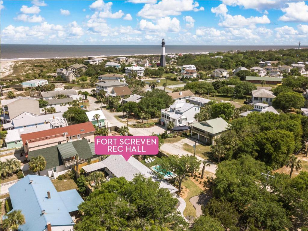 Fort Screven Rec Hall Villa Tybee Island Buitenkant foto