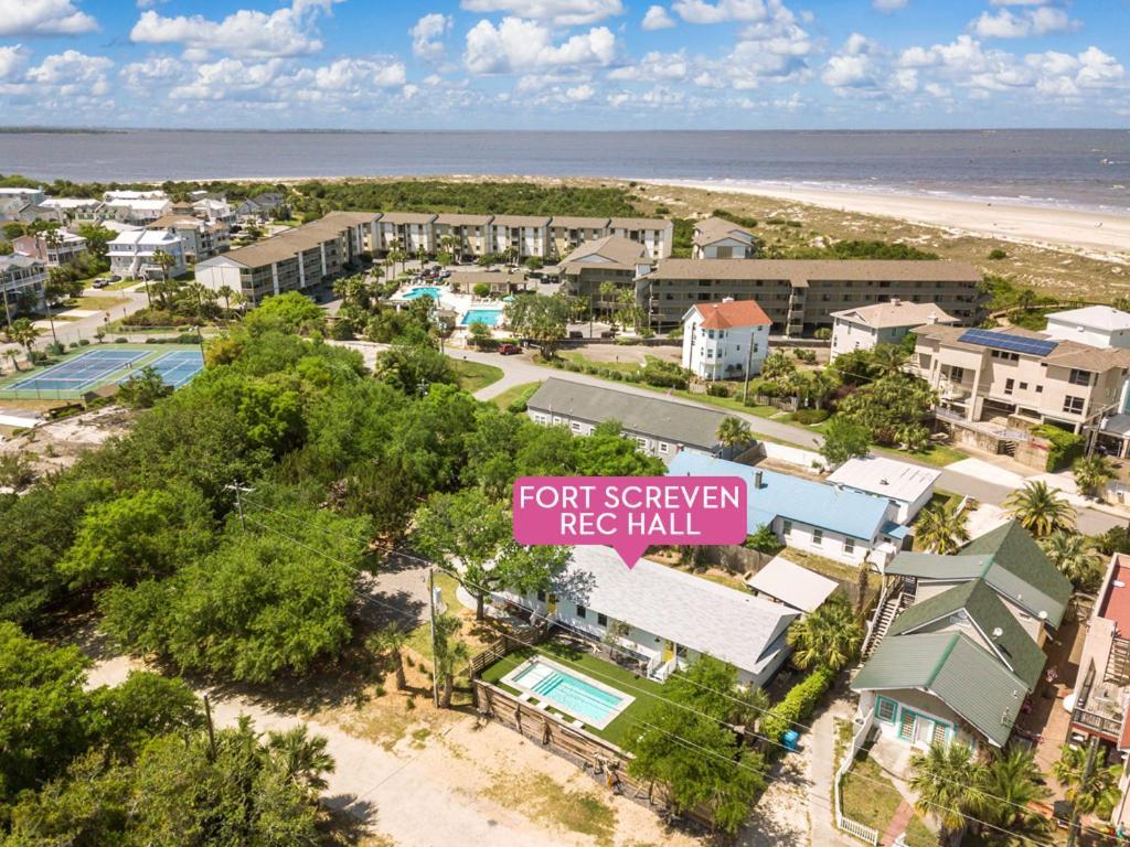 Fort Screven Rec Hall Villa Tybee Island Buitenkant foto